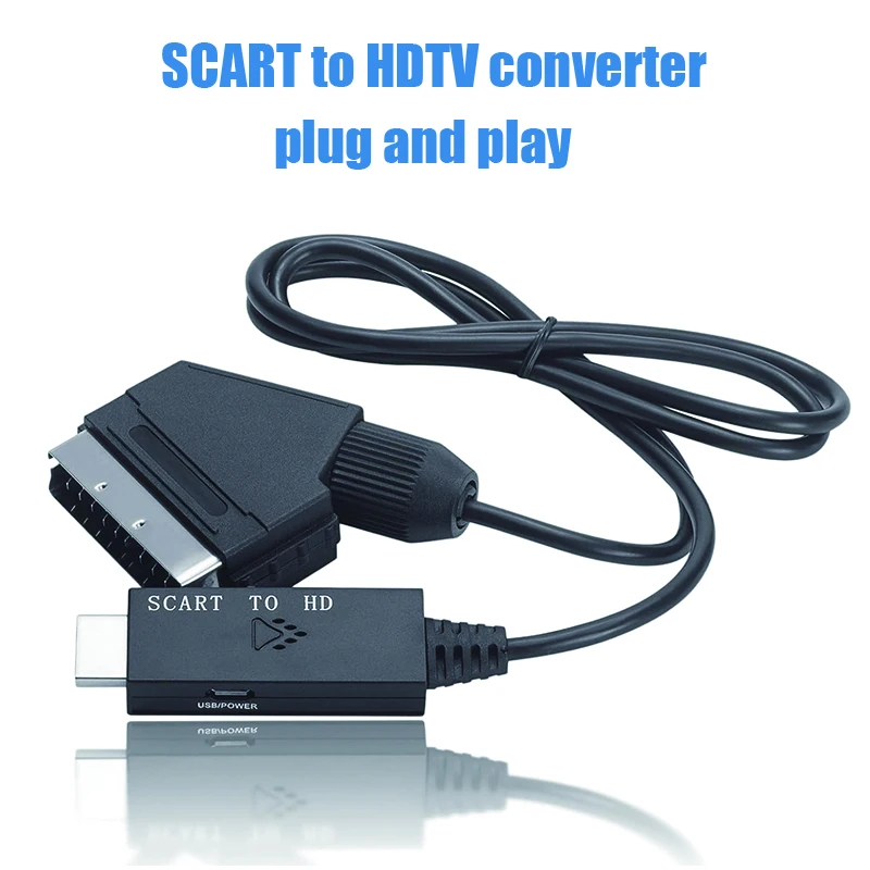 SCART-HDMI変換アダプター。1080P/720P対応 - Scart To Hdmi のレビューと価格