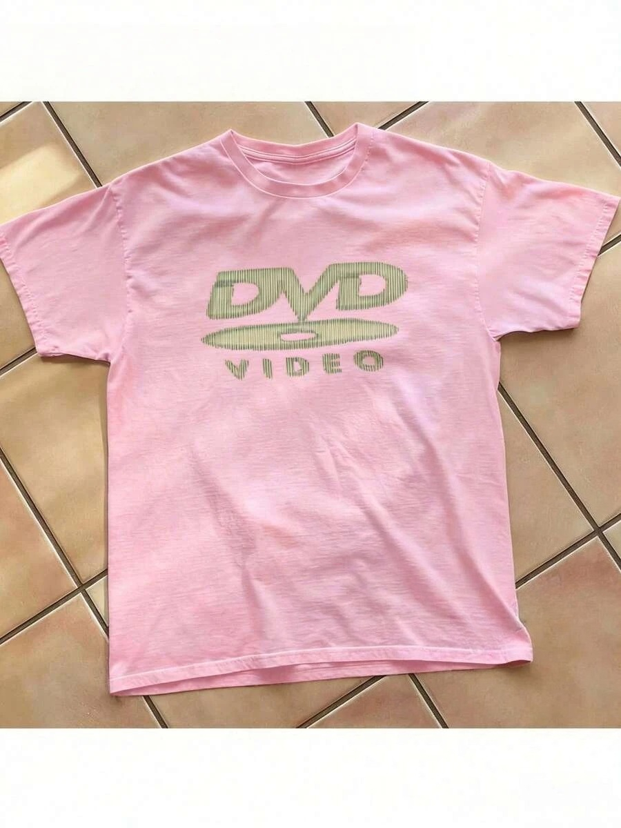 【100%コットン】DVDビデオ ノスタルジックグリーンロゴ - Retro Gaming T Shirt のレビューと価格