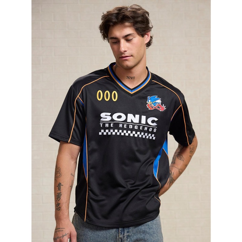 ソニック・ザ・ヘッジホッグ ゲーム アニメ スポーツジャージ - Retro Gaming T Shirt のレビューと価格