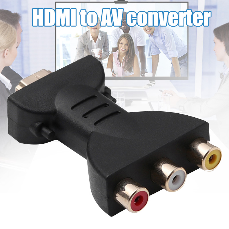 HDMI to AV コンバーター 3 RCA フル HD  - Scart To Hdmi のレビューと価格